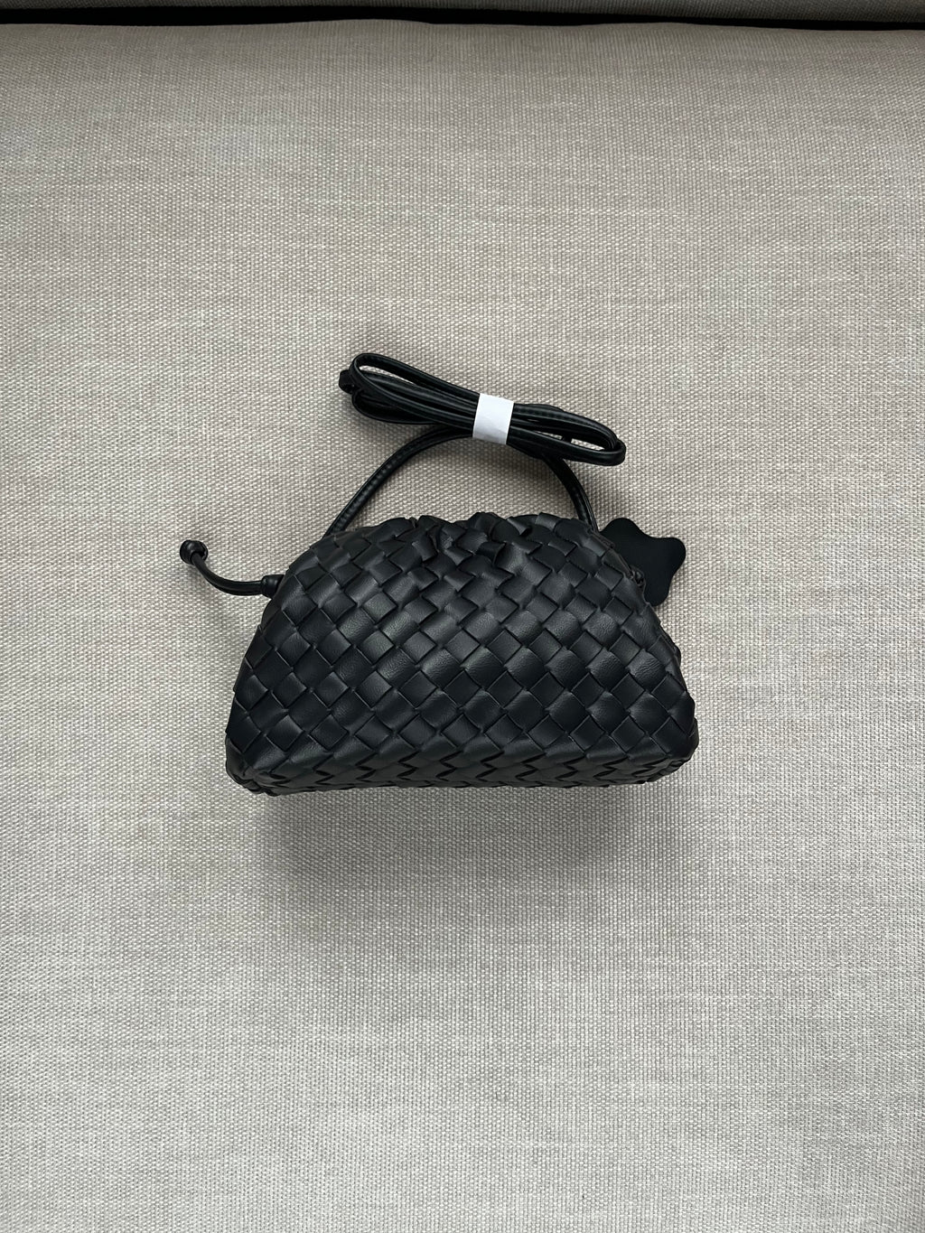 Woven Dumpling Bag