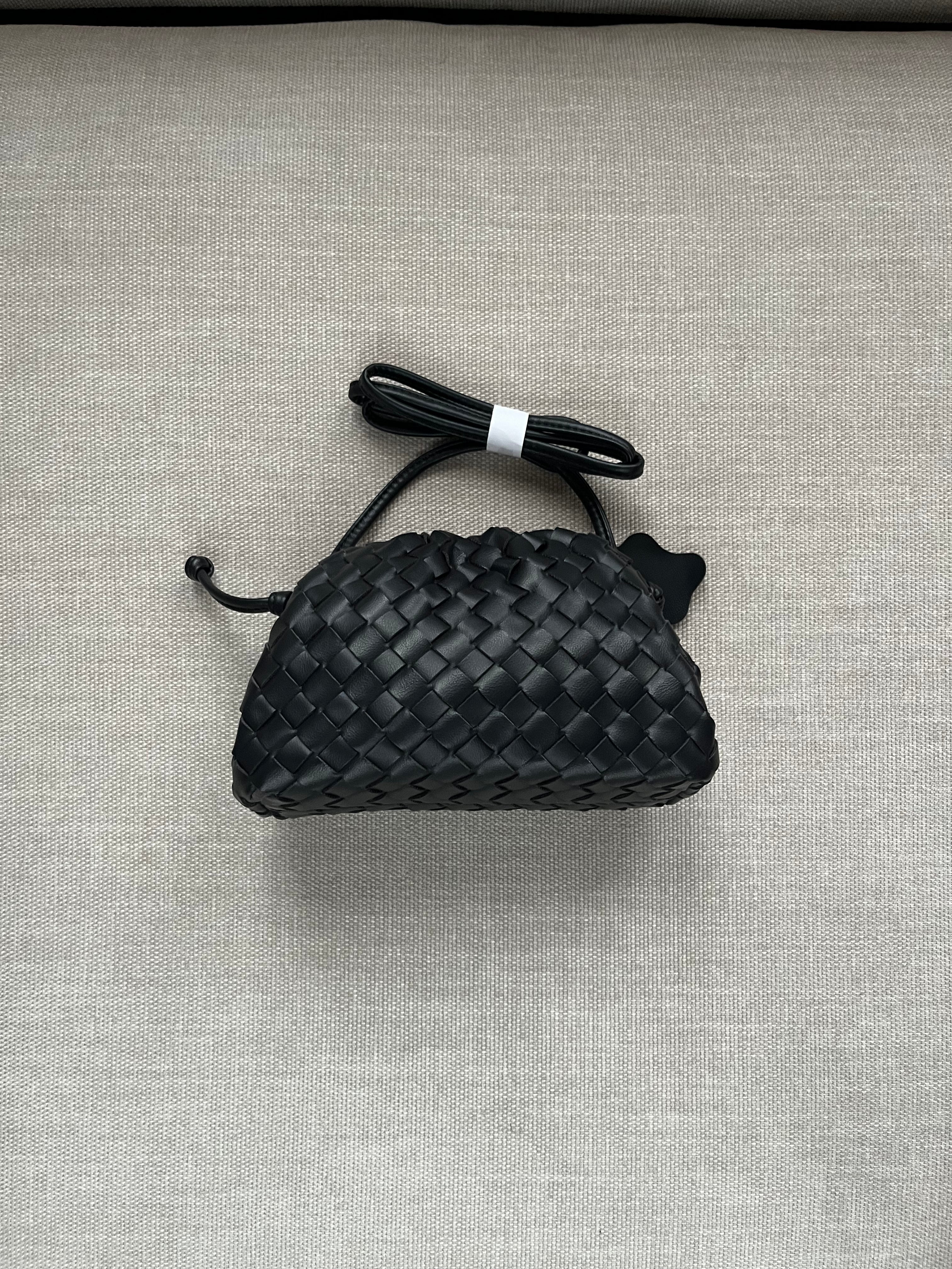Woven Dumpling Bag