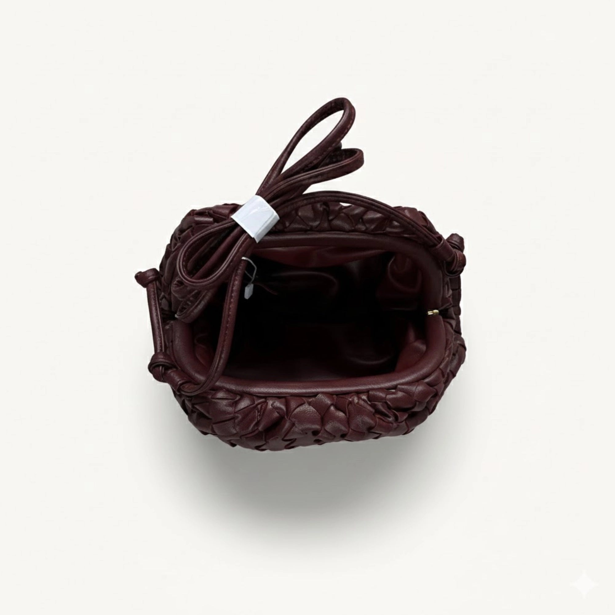 Wine Red Dumpling Bag