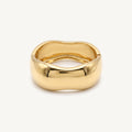 Hinged Golden Bangle